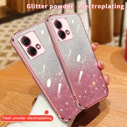 6D Plating Glitter Case for Motorola Moto G84 G83 G82 G73 G72 G60 G60S G54 G52 G42 G34 G32 G31 G24 G22 G14 Soft Phone Cover