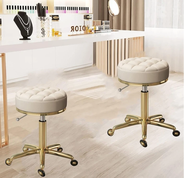 Beauty Hair Salon Furniture Luxury Master Salon Chair Nail Technician Chair Leather Office And Household Chairs