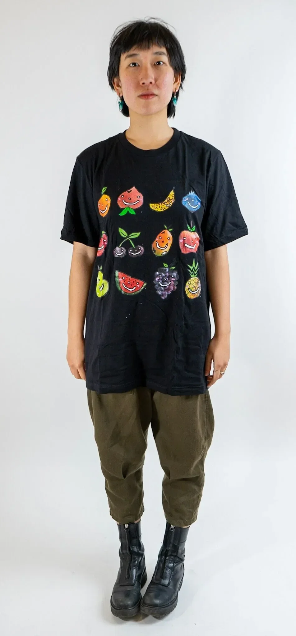 Fruity babies short sleeve tee original design on soft cotton womens and mens t shirt