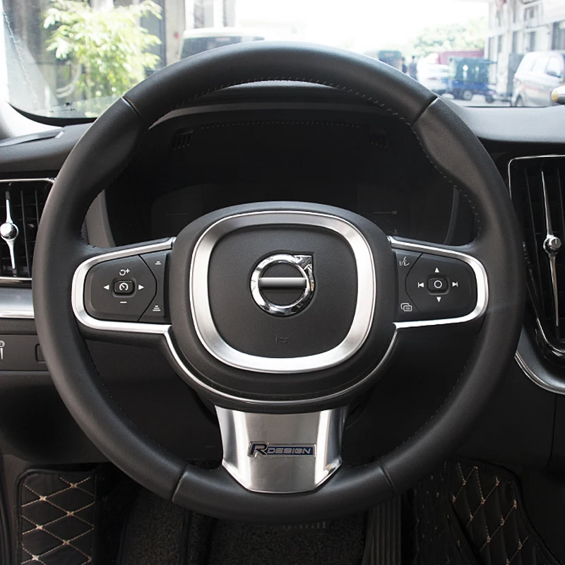 For Volvo S90XC60XC90V90V60S60 steering wheel decorative frame glitter interior decoration modification products