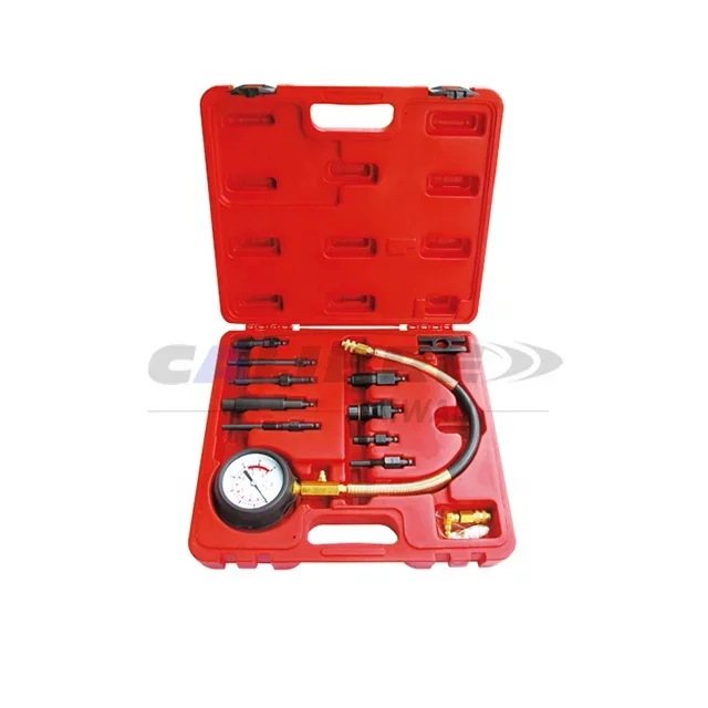 CALIBRE Auto Repair Tools Professional Diesel Engine Cylinder Compression Tester Tool Set