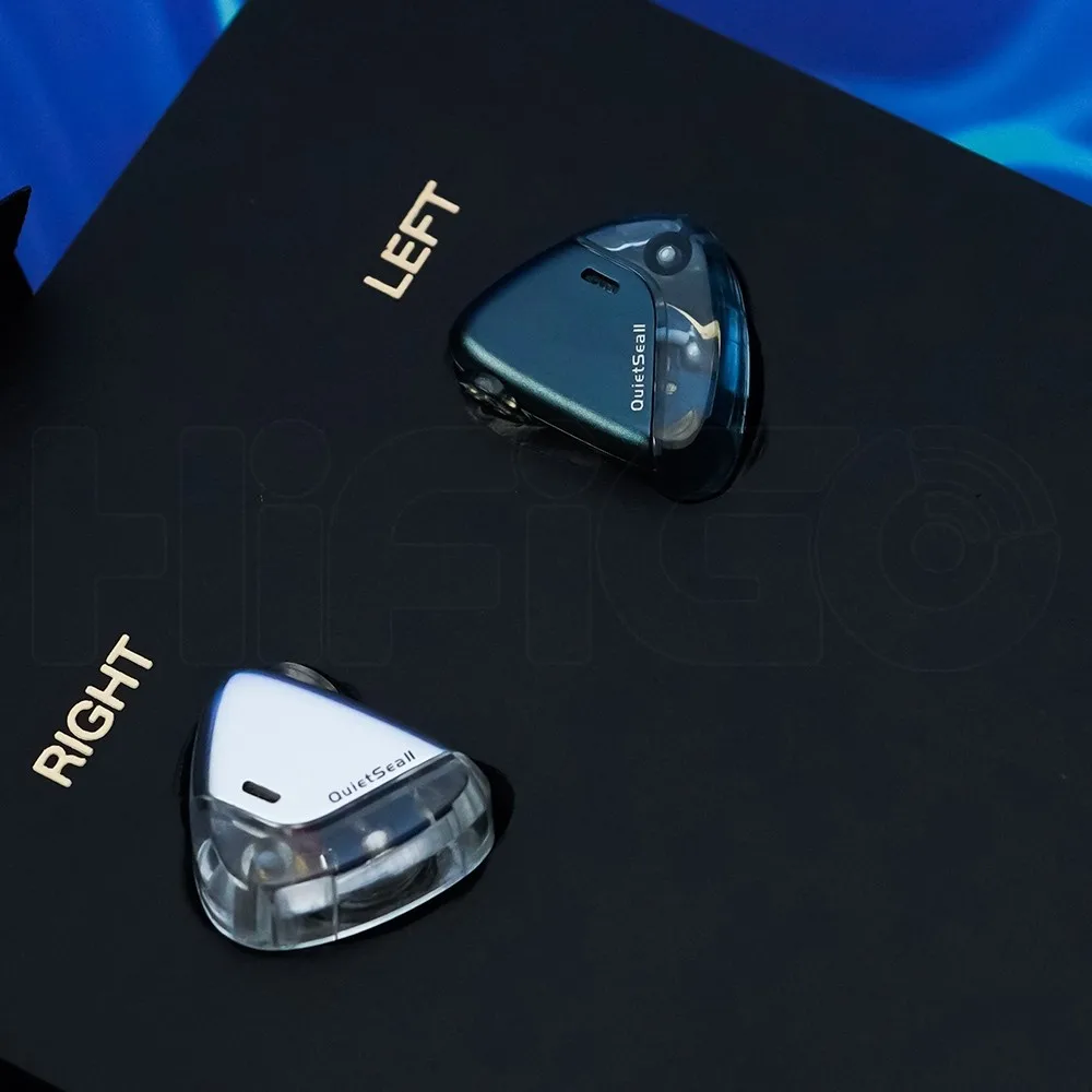 ROSESELSA QuietSea II / QuietSea 2 10mm Dynamic Driver in-ear HiFi Earphone with 3.5mm+4.4mm Interchangeable Plugs IMEs