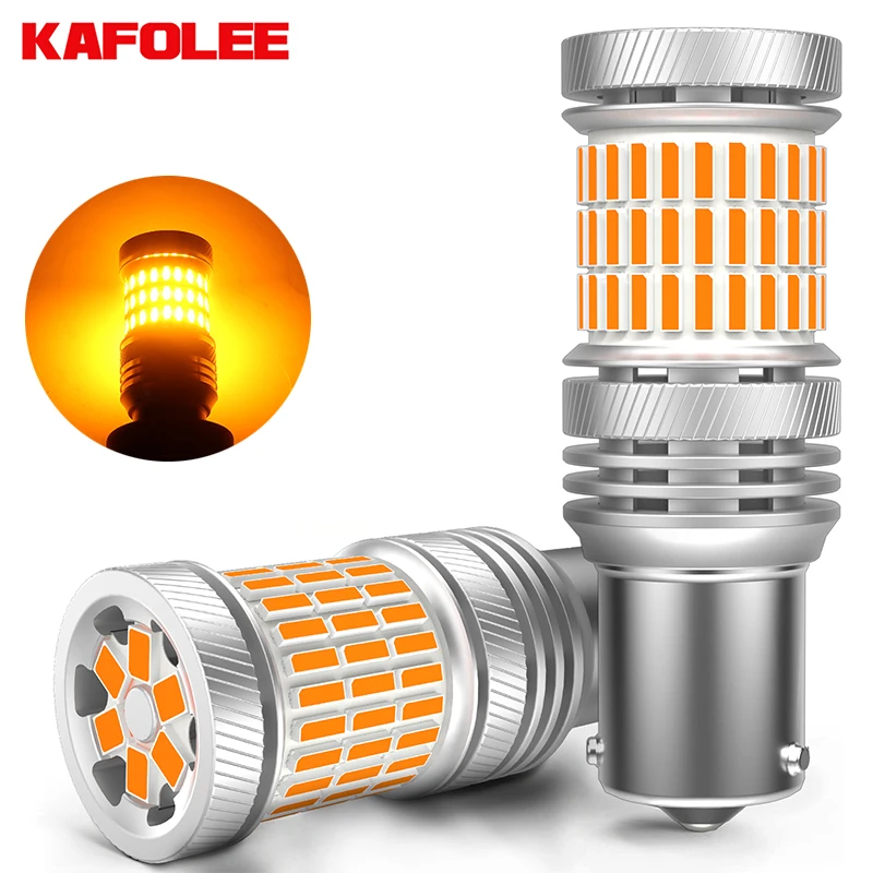 

2x P21W 1156 BA15S BAU15S PY21W LED Car Lights Bulb 2000LM Turn Signal Lamps 12V For Volkswagen Audi BMW Mercedes-Benz 2000LM