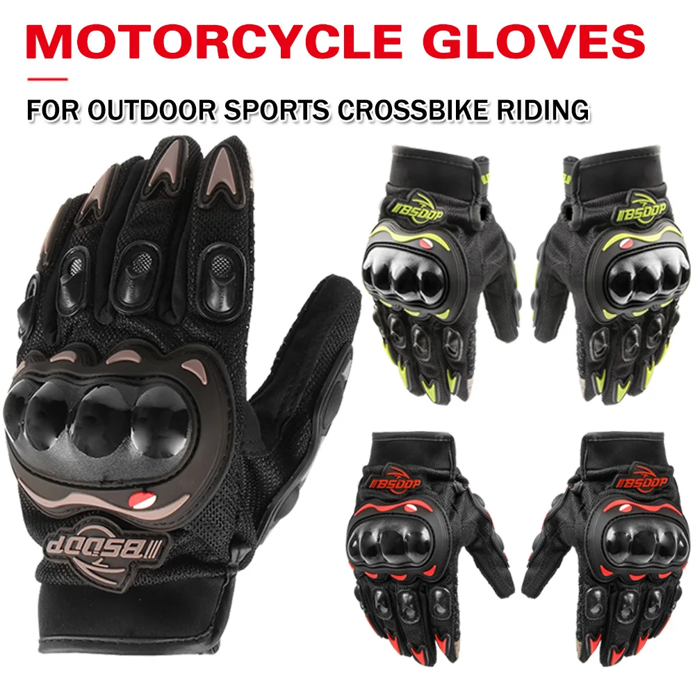 

Motorcycle Gloves Full Finger Motocross Cycling Riding Glove Breathable For Men Women Outdoor Sports For BMW R1250GS R1200GS