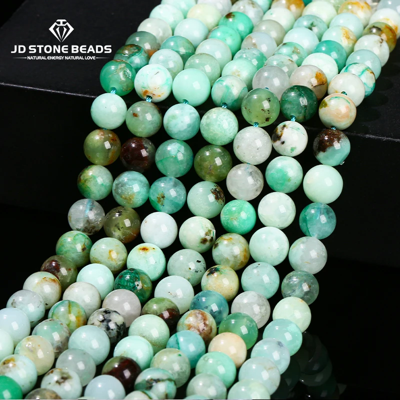 

6, 8, 10 мм натуральный камень, австралийский нефрит, бусина, круглая свободная прокладка, бусина из драгоценного камня, изготовление ювелирных изделий, браслет, ожерелье, аксессуары