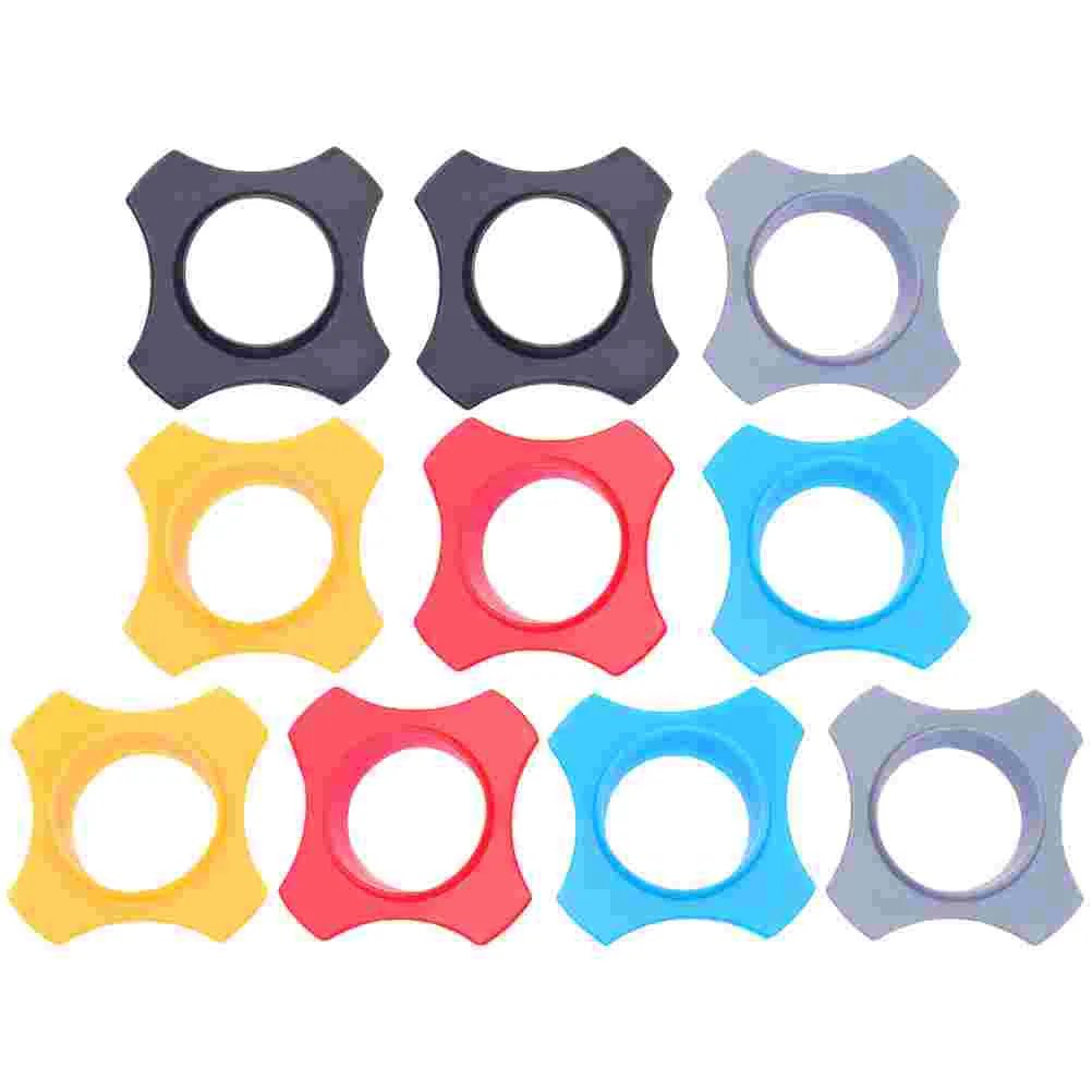 

10 Pcs Stands Microphone Non-slip Cover Wireless Microphones Accessories Colorful Rubber