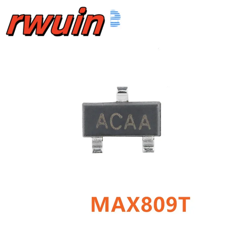 20PCS MAX809T MAX809S MAX809R SOT-23 MCU Monitoring Chip Microprocessor Voltage Detection Reset