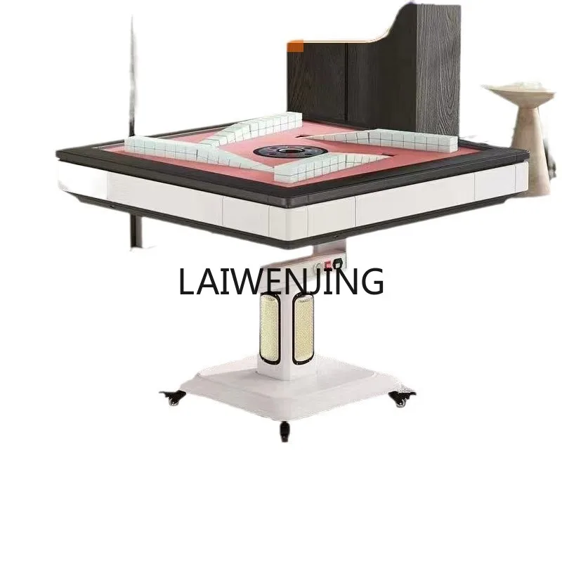 

HLZ mahjong machine automatic new smart dining table dual-purpose heating electric folding mahjong table