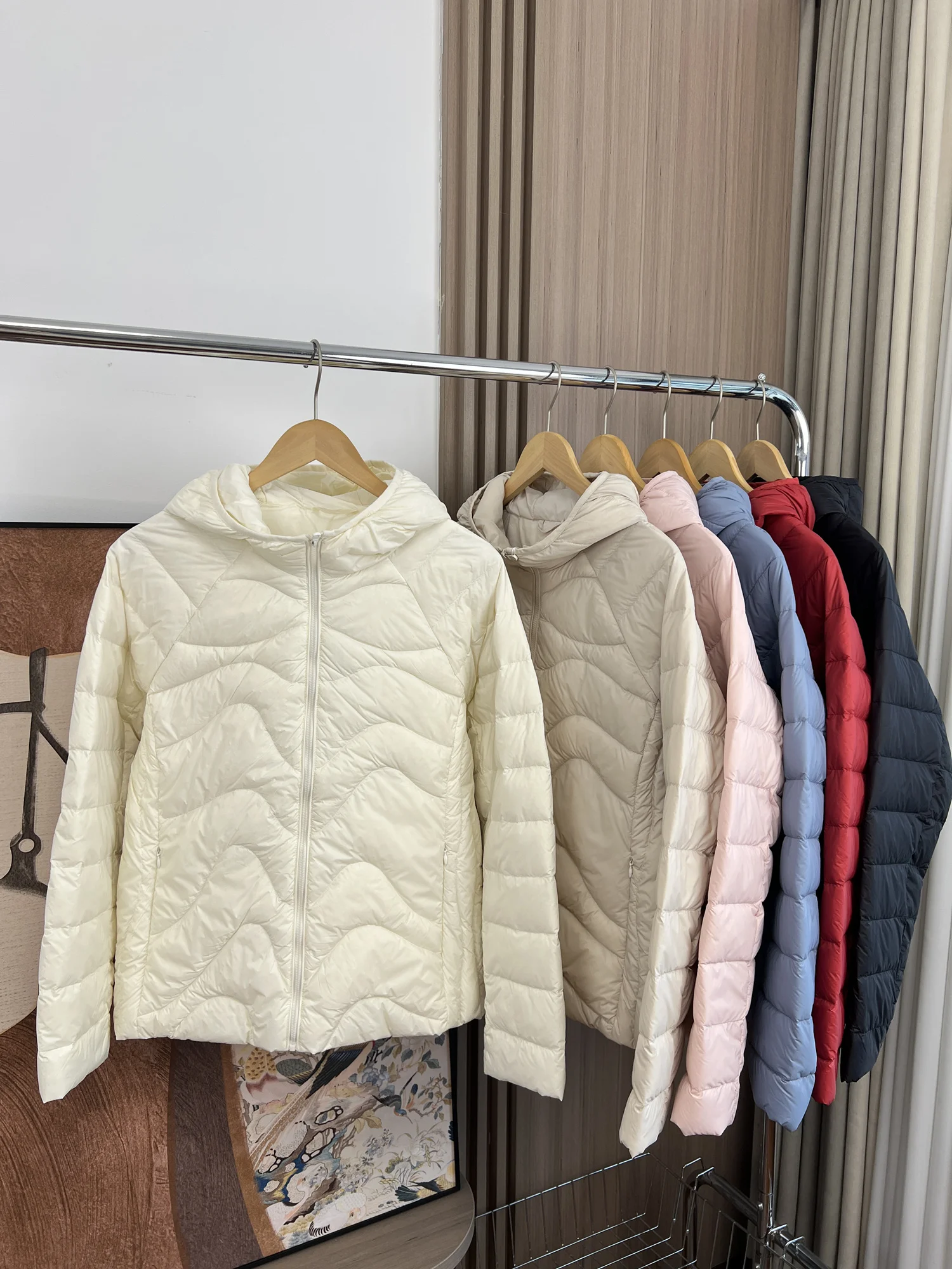 

Мужская повседневная утепленная куртка с капюшоном, 90% белый пух, легкая, портативная, для осени и зимы, для активного отдыха, теплая, свободного кроя