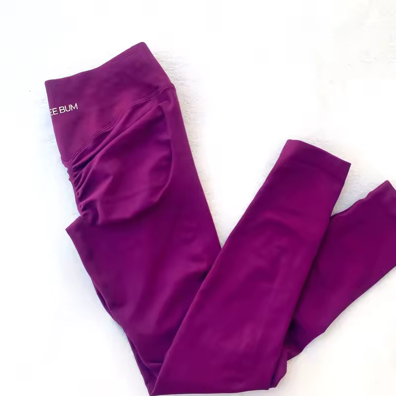 2026 Bum Shaping Leggings Impact Women Seamless Sports Yoga Pants Low Ribbed Band Gym clothes Fitness Workout Scrunch Butt Tight - Image 4