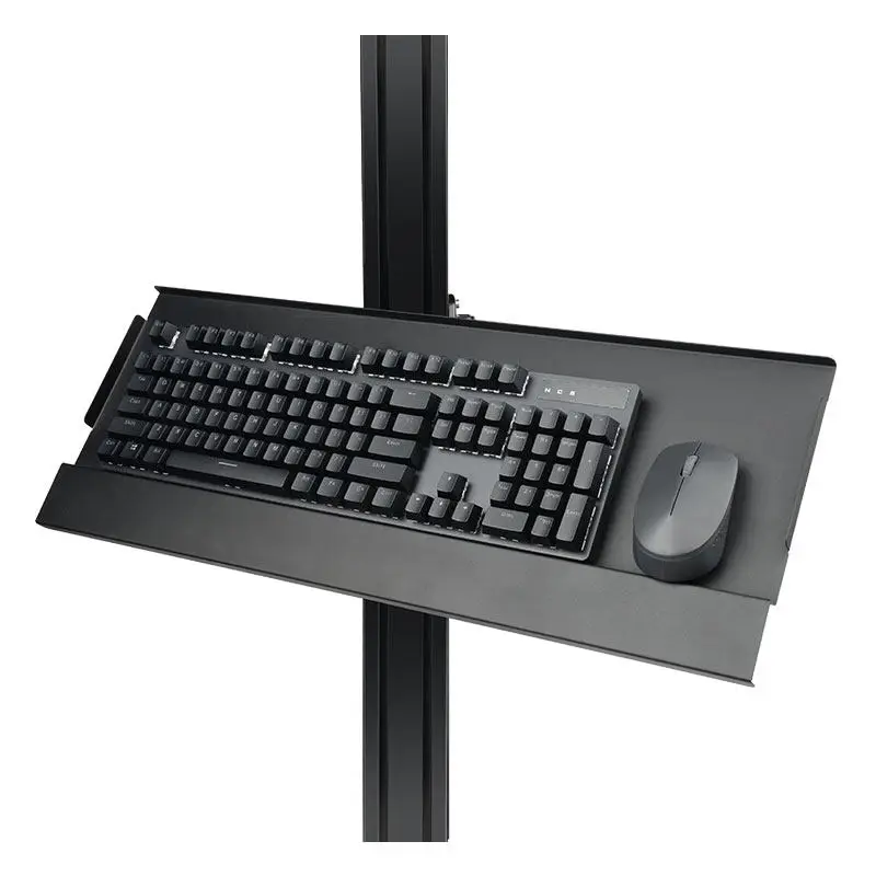 Aluminum Bracket Special Tray Wall Retractable Keyboard Tray Adjust Wireless Mouse Holder Office Auxiliary Support Accessory