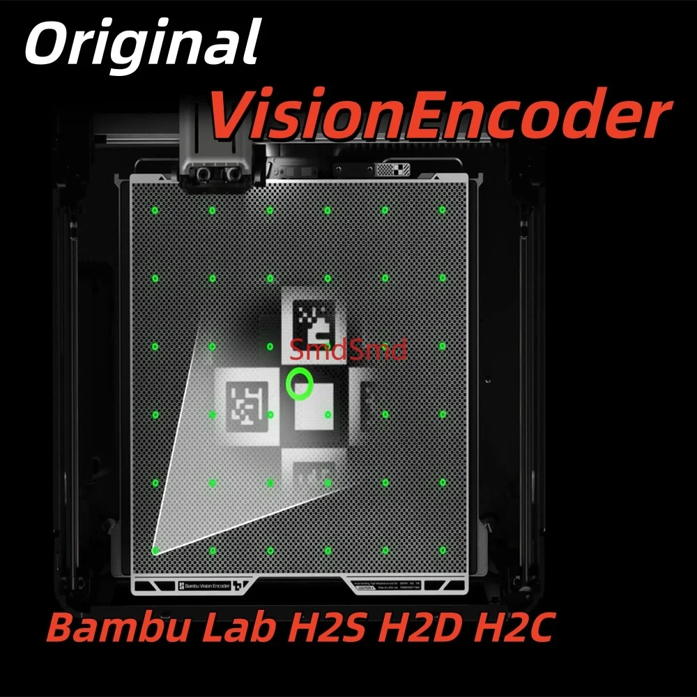 H2C H2D H2S Vision Encoder Original For Bambu Lab  build Plate 3D Printer Accessories 50μm Motion Accuracy Advanced Calibration