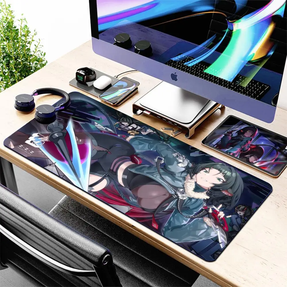 Zenless Zone Zero JaneBilly Mouse Office Pad Large Game Desk Pads XXL Keyboard Computer Gaming Rug Mats Desktop Table Laptop Big