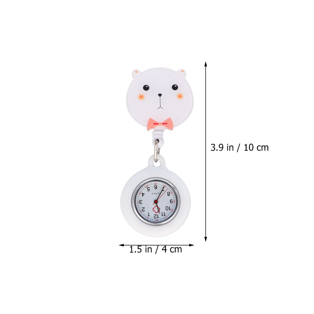 Medical Nurse Watch Telescopic Pocket Hanging Watch Style 9 Portable Lightweight Durable Nurse Timekeeping Gift