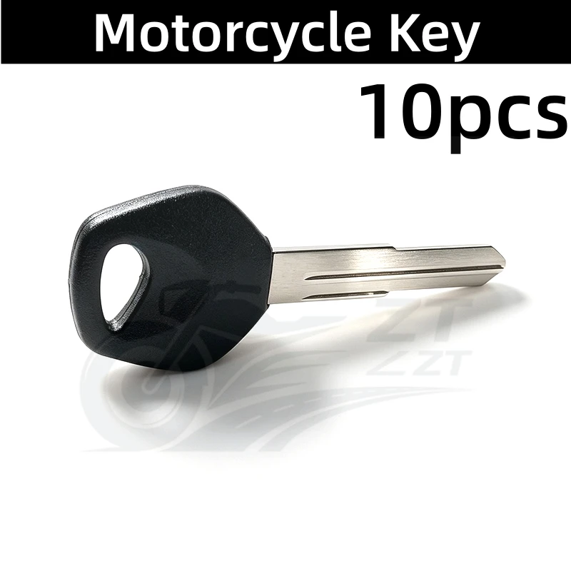 Wholesale 10pcs Motorcycle key For SUZUKI Anti-theft lock Ignition key AN650 AN250 AN400 Sj50 V125G V125S V50 AG50 Uncut Key