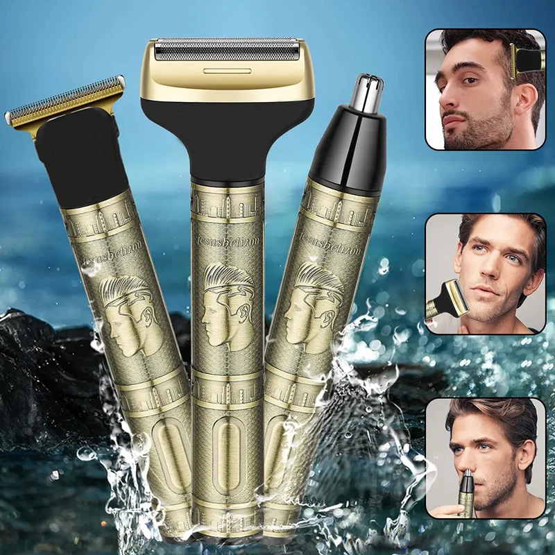 

Professional Rechargeable Cordless Hair Cutting Machine Men Electric Hair Trimmer Clippers Barber Supplies