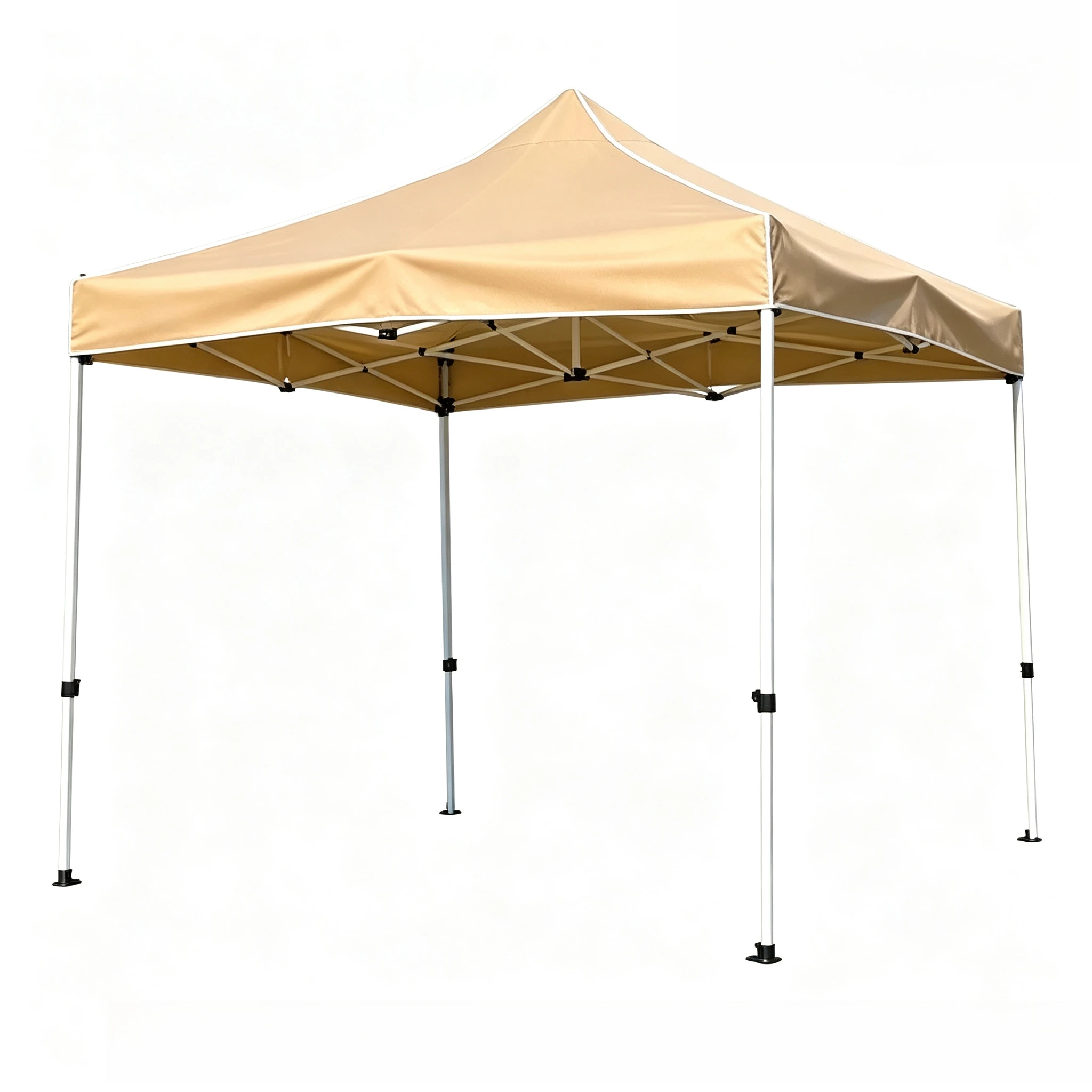 4 Leg Rainproof Pop Up Canopy Tent Four Corner Outdoor Stall Awning Commercial Exhibition Event Shade Canopy
