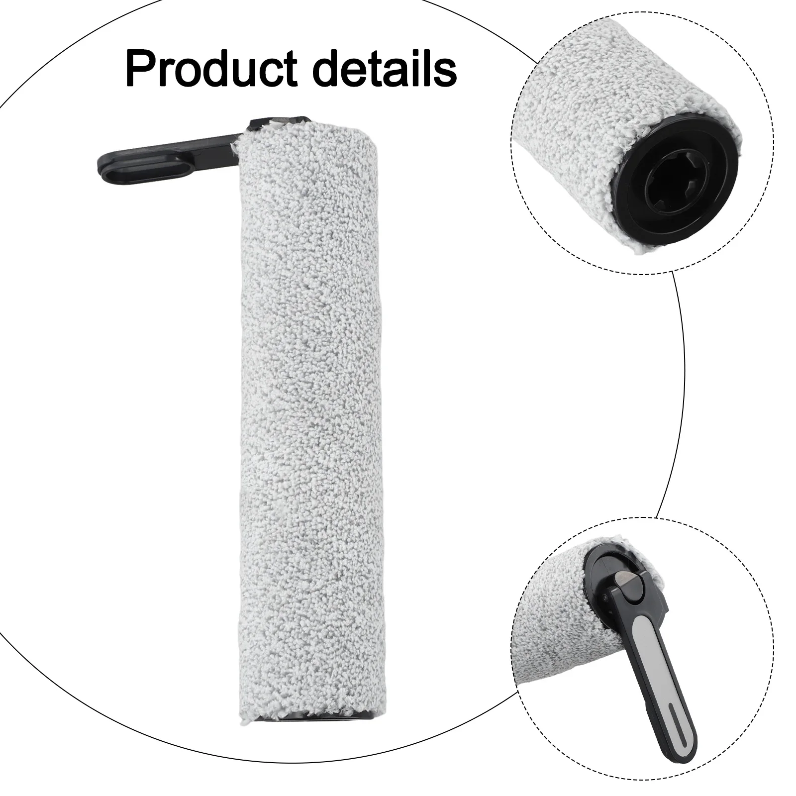 Roller Brush Main Brush for Vozascly W15 for Smart Cordless Vacuum Cleaner Efficient Cleaning with Rotating Bristle Design