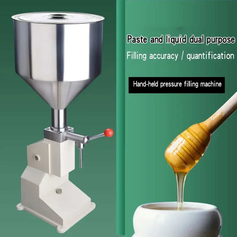 Manual small filling machine wine honey edible oil quantitative dispensing machine cream gel liquid filling machine