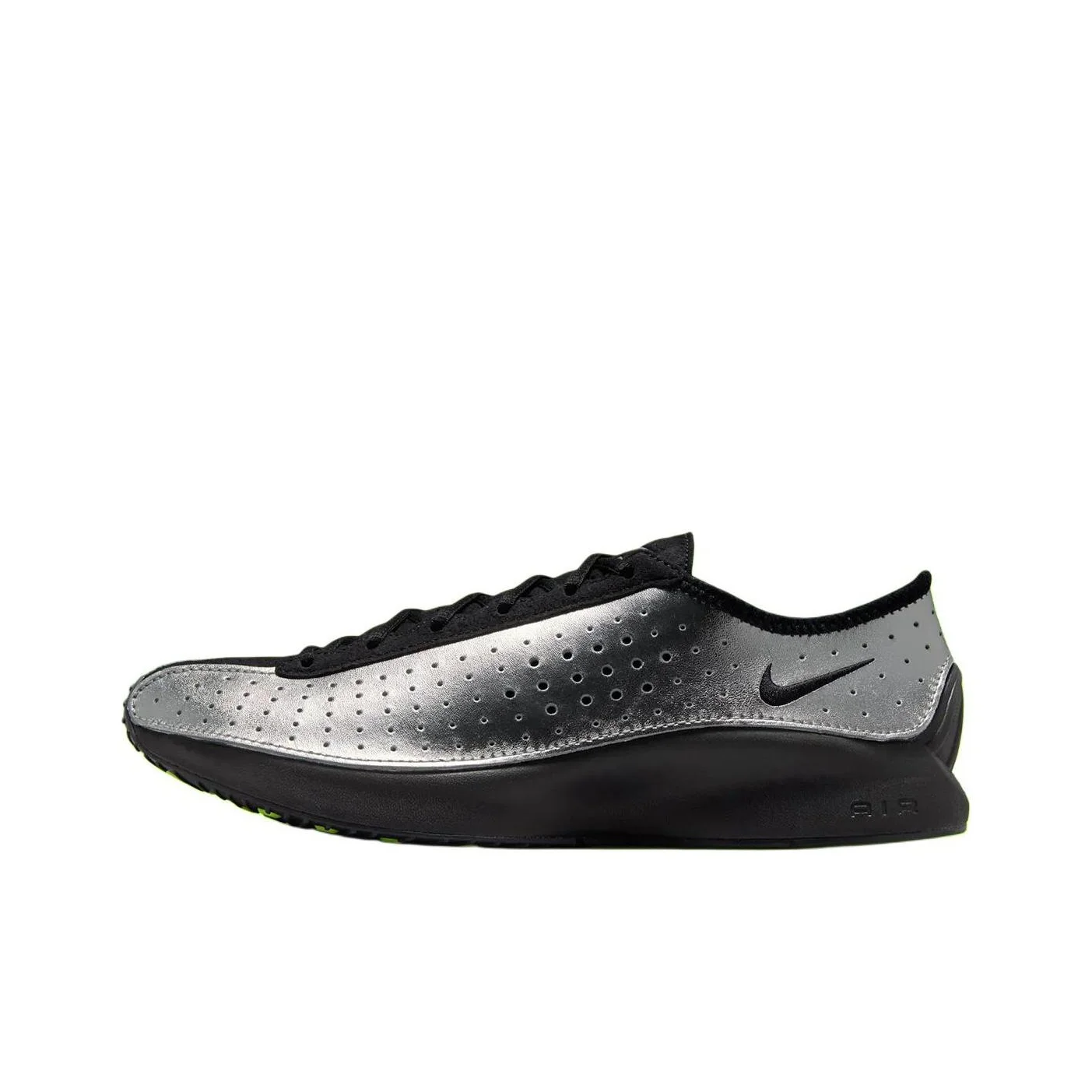 Nike Air Superfly Textile, Leather Breathable Low top Casual Running Shoes Women's Silver IB5824-001