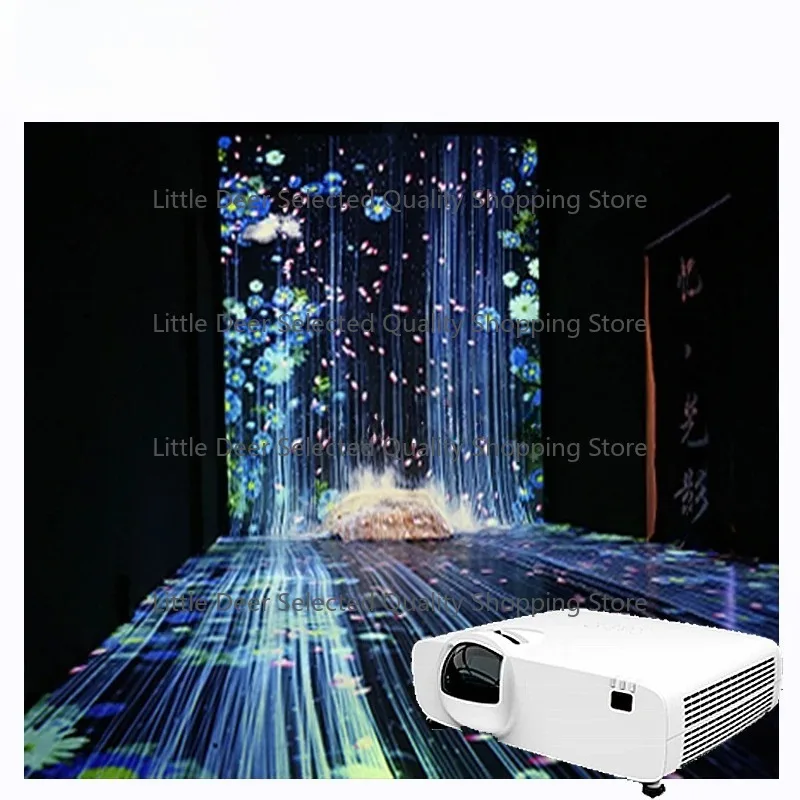 360 Degree Immersive  Projector Immersive Room with Projection Theater Restaurant Banquet Digital Art Installation