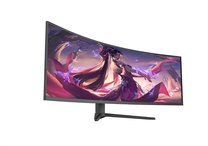 Factory Wholesale 49 INCH 4K 5K 165Hz 32:9 Black Desktop Curved Screen Computer Gaming Monitor for Gamer