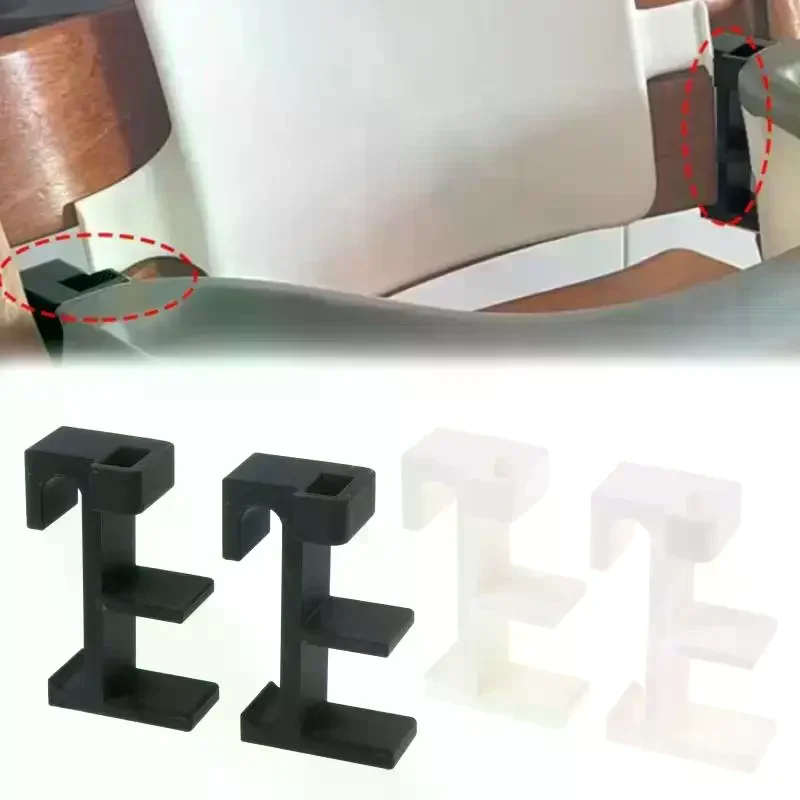 1 par de fixadores de conexão para cadeira de bebê em ABS, compatíveis com cadeira alta Stokke Tripp Trapp antes de 2003