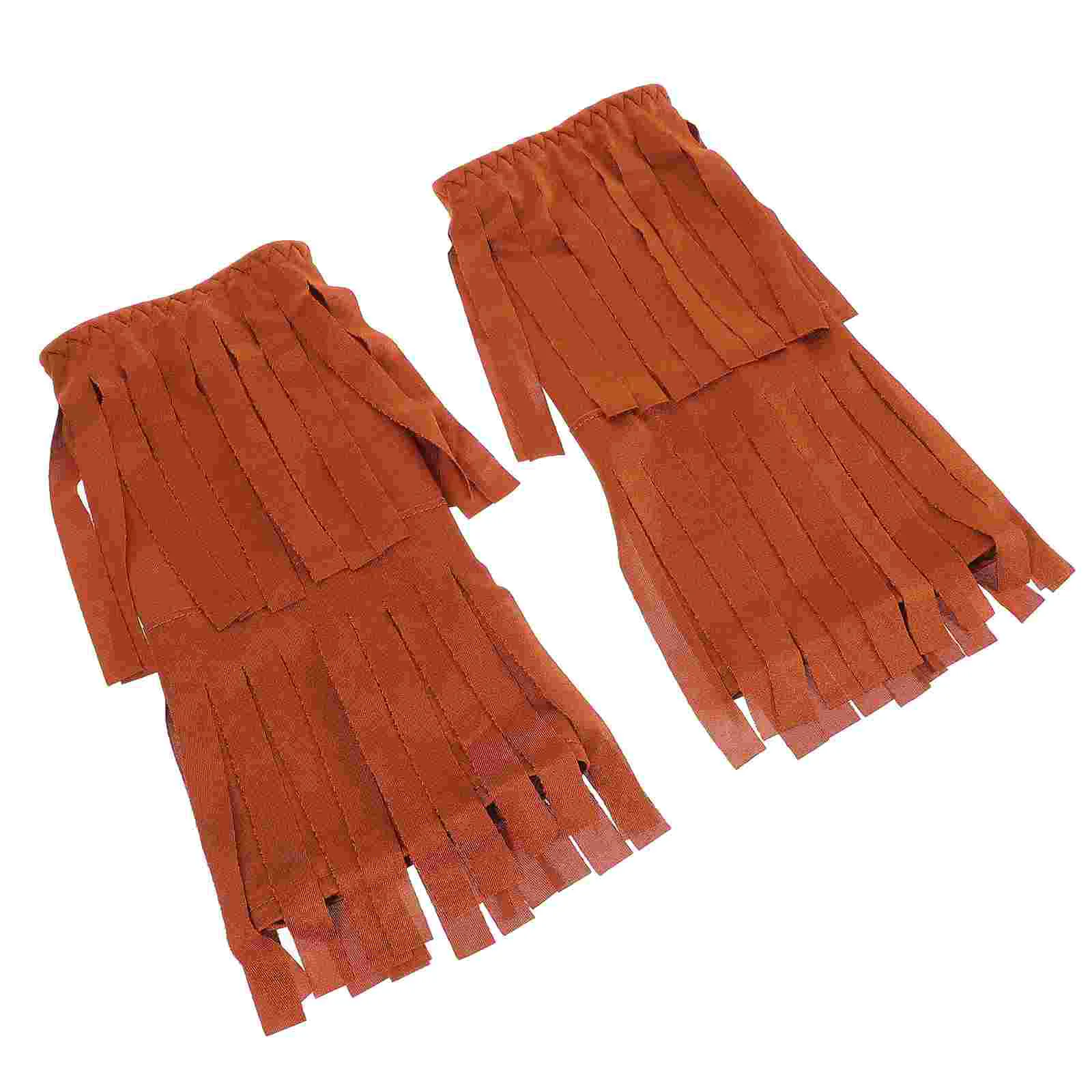 

Hippie Boot Covers Brown Boots Jacket Skirt Fringe Outfit Kids Women Fringes Tassel Decors for Shoe Work