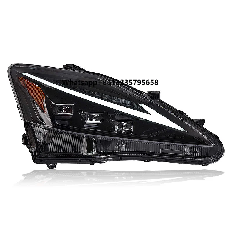 

Car Lights for Lexus IS250 LED Headlight 2006-2012 IS300 Head Lamp DRL Signal Animation Projector Lens Auto Accessories
