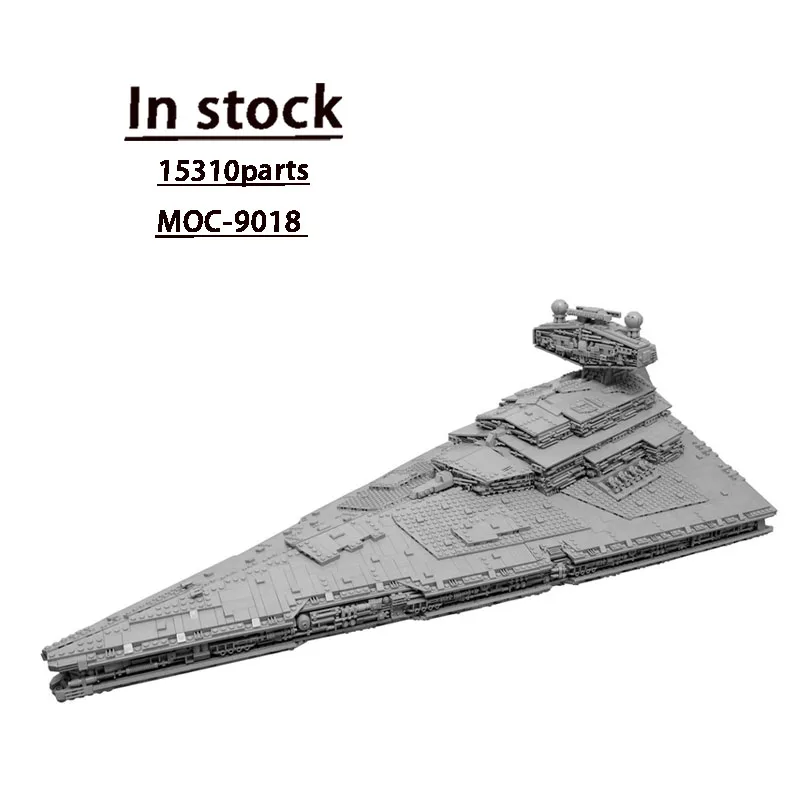 

MOC-9018 Giant ISD Classic Movie Series Clips Spaceship Building Block Model 15310 PartsMOC Creative Boy Kids Birthday Toy