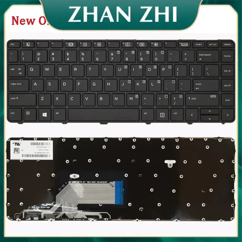 

Новая сменная клавиатура для ноутбука, совместимая с HP ProBook 640 645 G2 440 G4 HSTNN-Q98C WINC