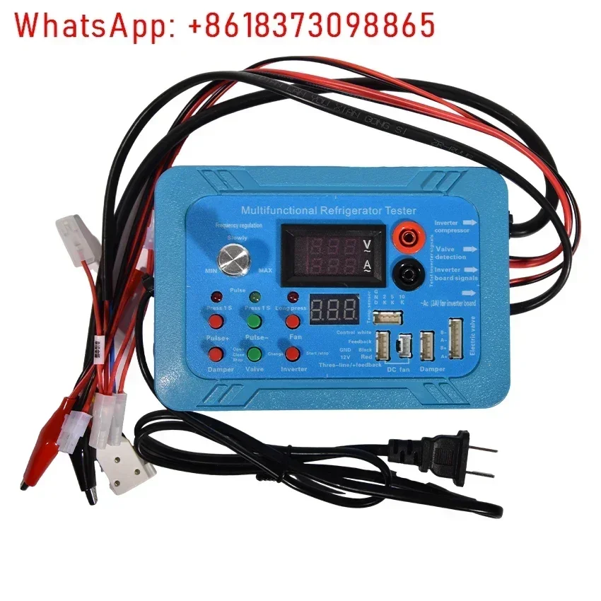 English Version Refrigerator Compressor Inverter Board Tester Pulse Solenoid Valve Inverter Refrigerator Test Tool Universal