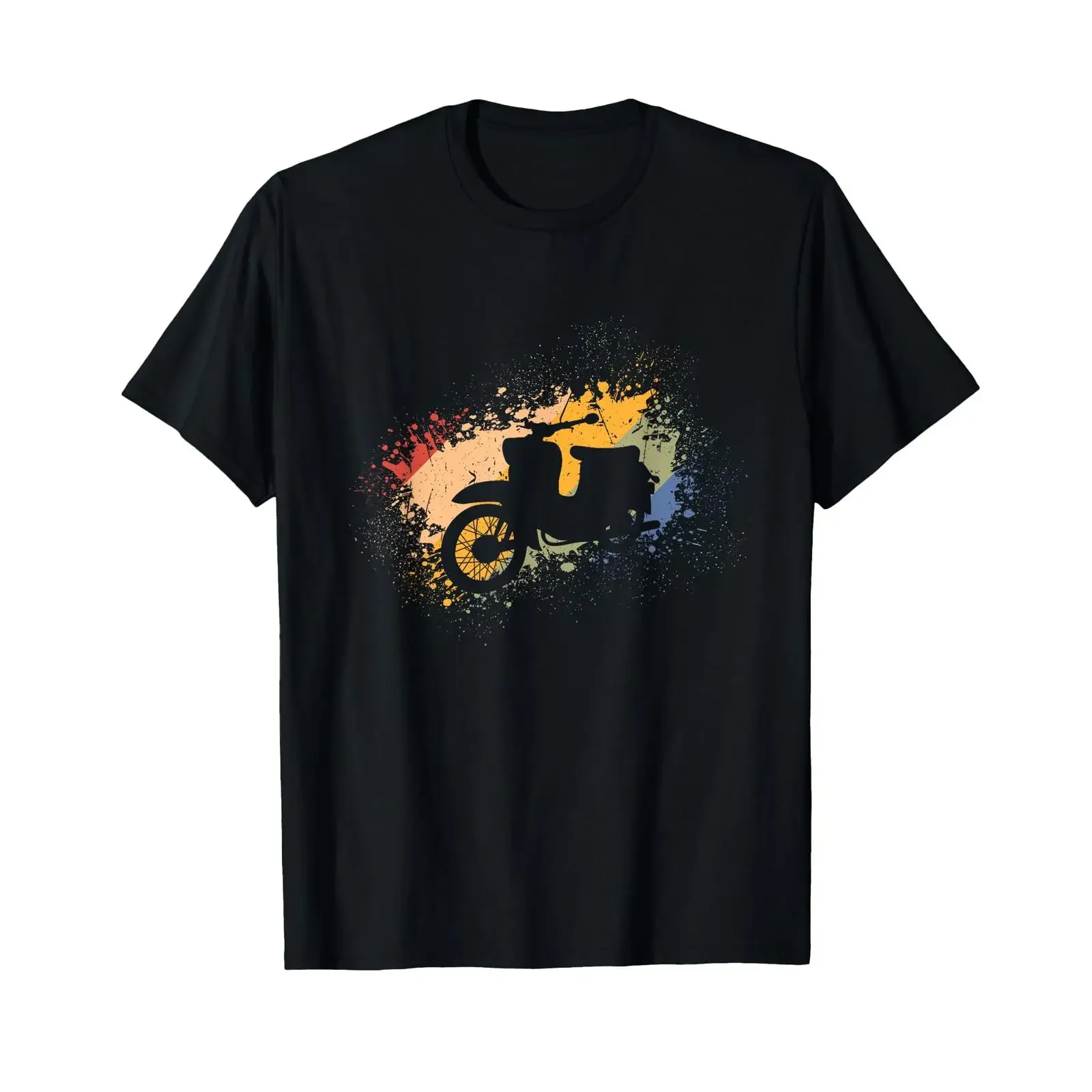 Simson Schwalbe Kr51 Tuning Moped Vintage T Shirt vintage Washed designer clothes streetwear Breathable Comfortable Stretched