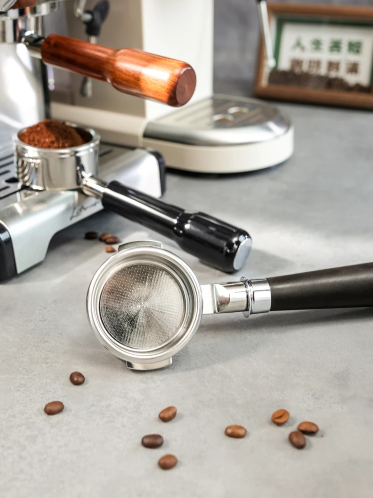 Portafiltro senza fondo da 58MM per Saeco SE50 macchina per caffè Espresso portafiltro per caffè Barista Tools