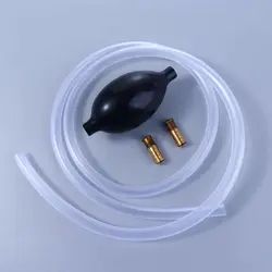 Outils de pompage de tuyau d'aspiration de siphon universel, boule absorbante, outils de transfert de carburant, pompe manuelle, gaz d'huile, déterminer