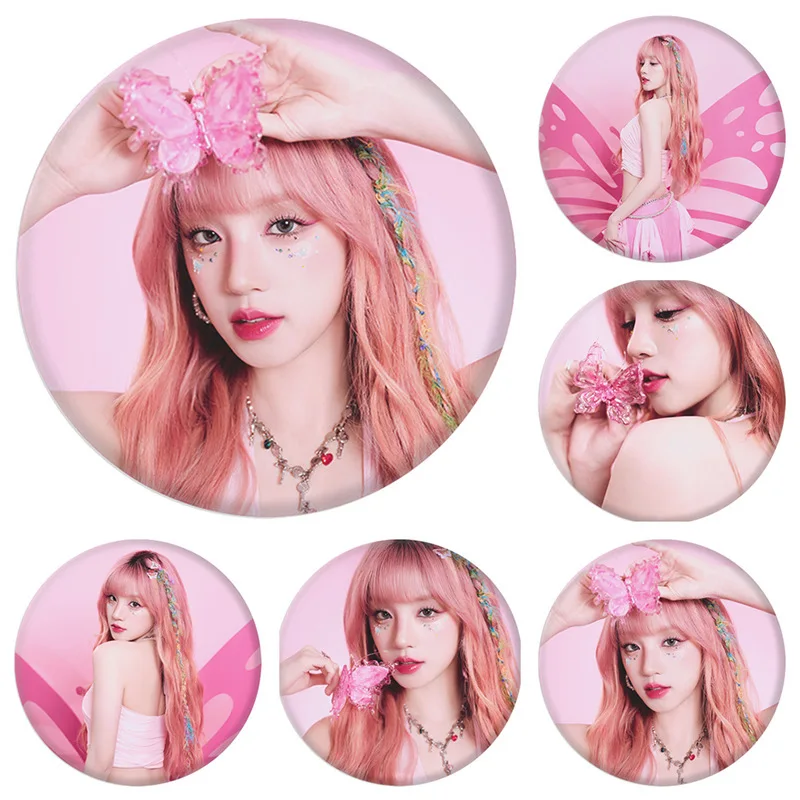 Song Yuqi Strawberry Music Festival Badge Mirror portachiavi accessori per ciondoli periferiche di supporto