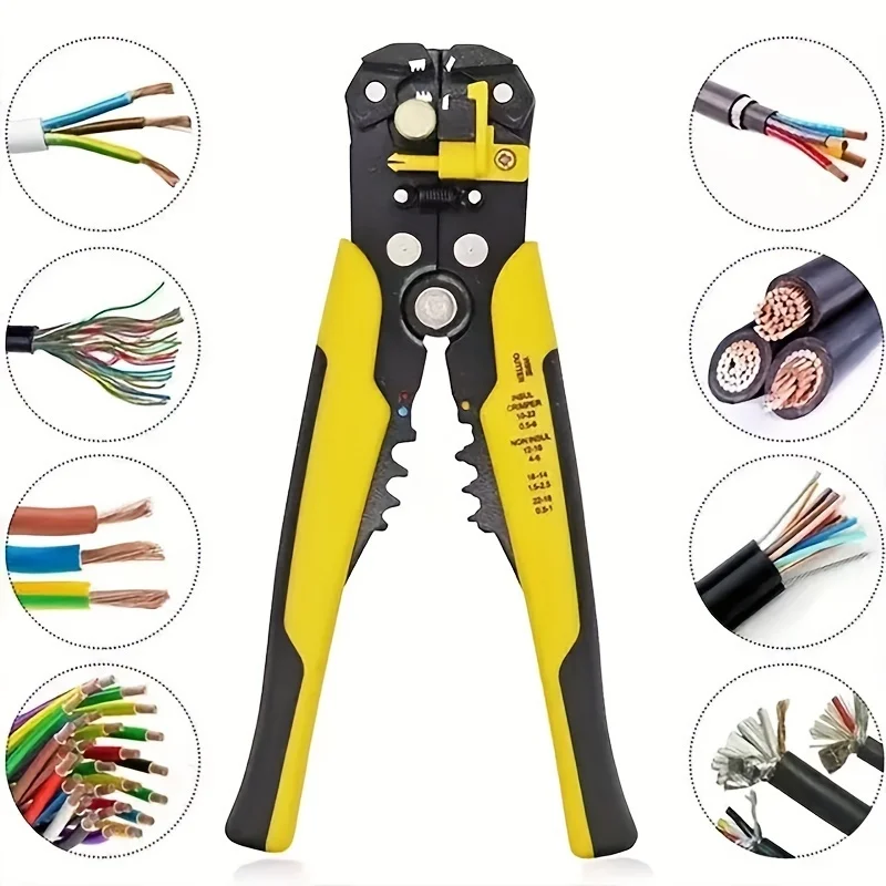 Pliers crimping kit with wire Pealer tools and cutting pliers mini tool electrician repair tools