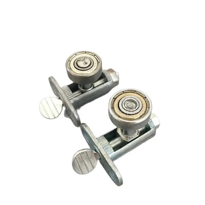 4PCS Metal Dining Table Bearing Wood Table Rail Bearing Lift Table Skip Bearing Rollers Table Repair Parts Furniture Fittings