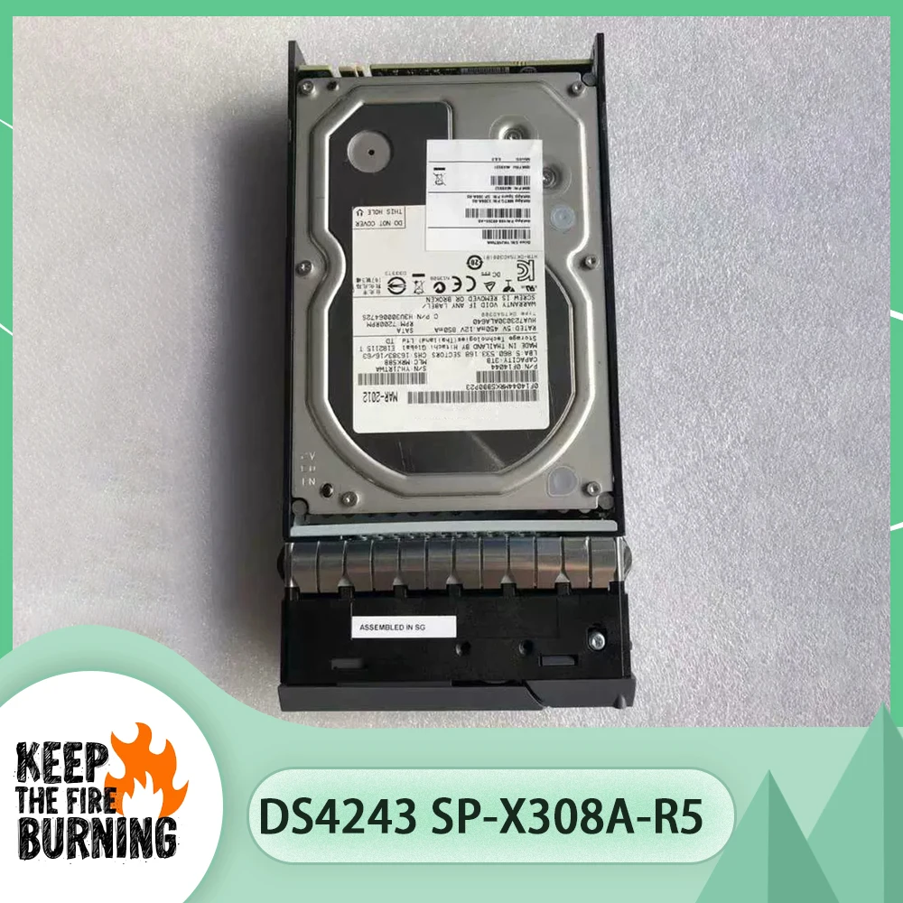 

Для NetApp DS4243 SP-X308A-R5 жесткий диск SATA 3,5 ''7,2 K 3TB 00V7470 108-00277 HDD