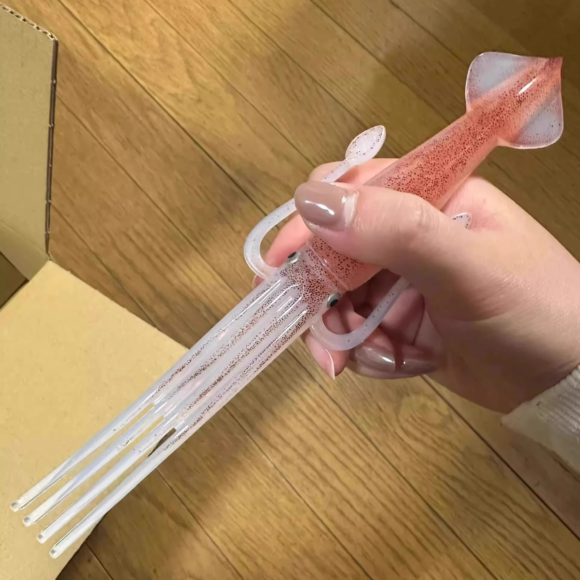 Cubiertos Creativos con Forma de Calamar para Fideos Instantáneos, Utensilios Divertidos para Comer, Combinación de Cuchara y...