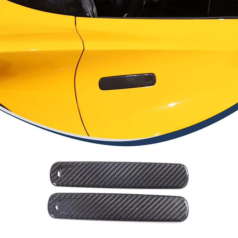 

cheya Real Carbon Fiber Car Exterior Handle Decorative Cover for Lotus EMIRA 2021-2023 Exterior Accessories 2Pcs