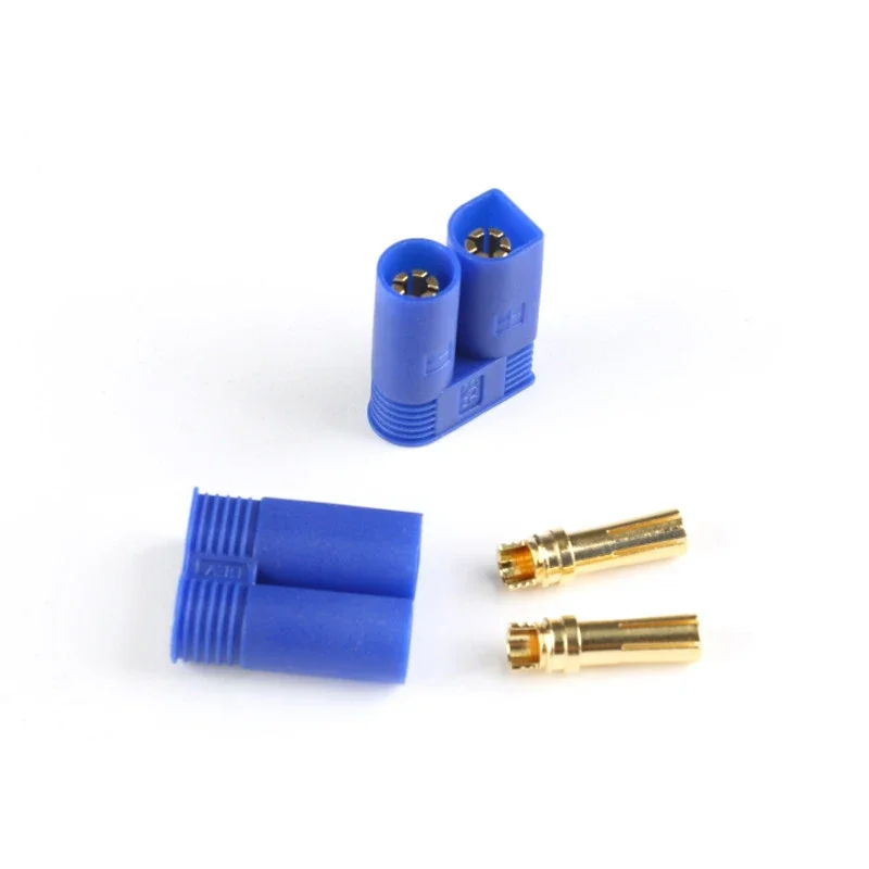 1/3/5/10Pcs/lot EC5 Male Female Connector Plugs 5.0mm Gold Bullet Banana Plug for RC ESC Lipo Battery Device Electric Motor