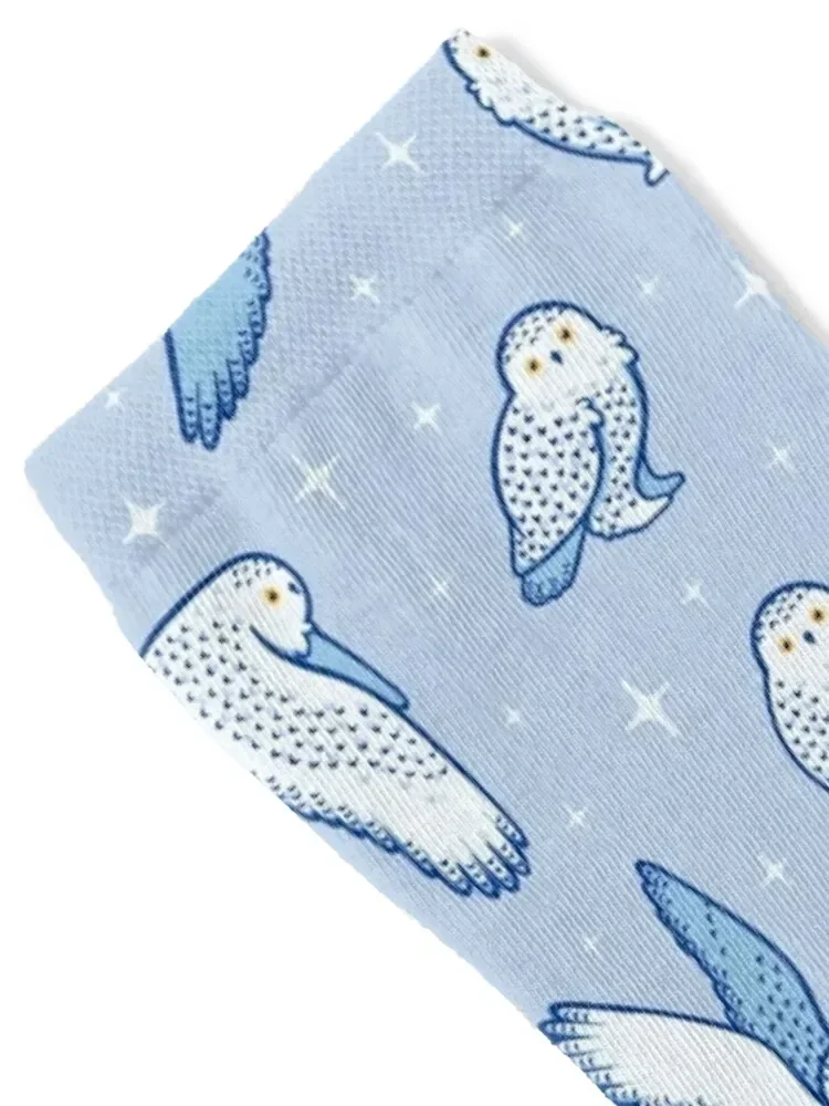 Snowy Owls Socks kids luxe valentine gift ideas Ladies Socks Men's