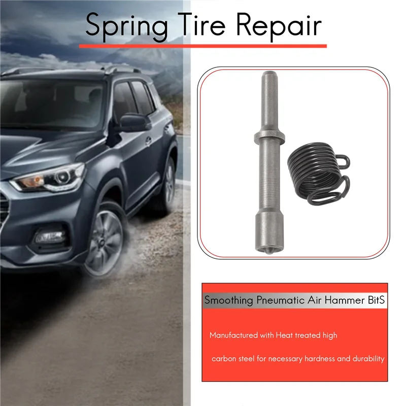 T19C 14 Pcs Great Heavy Duty Smoothing Pneumatic Air Rivet Hammer Tools Kit