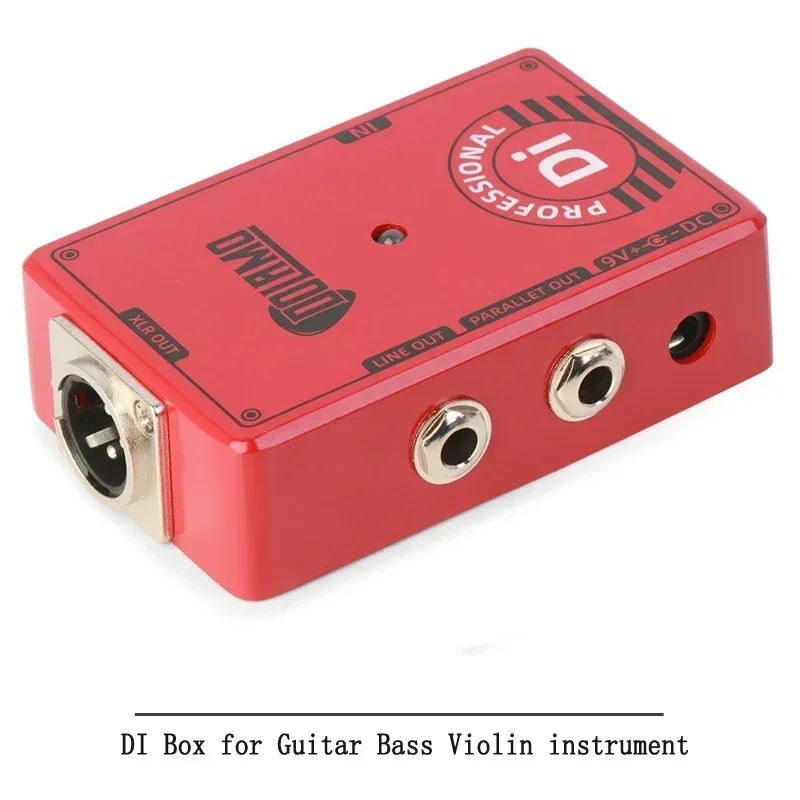 Guitar DI box DI single piece effector Bass violin electroacoustic instrument general conversion balance signal