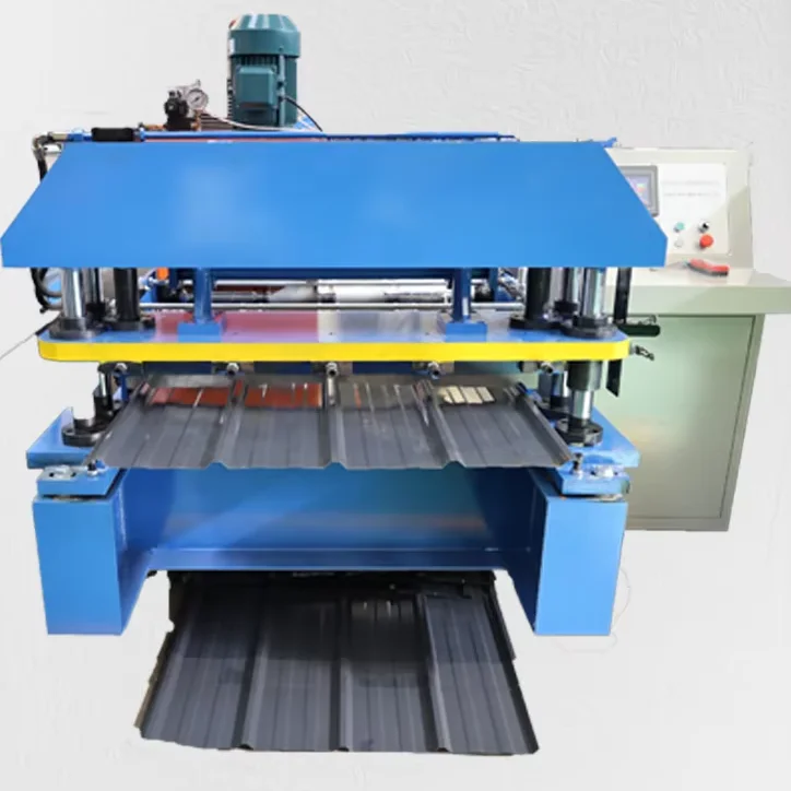 Factory Price Roll Forming Machine Corrugated Trapezoidal Roof Panel Making Equipment Automatic Steel Plate Line