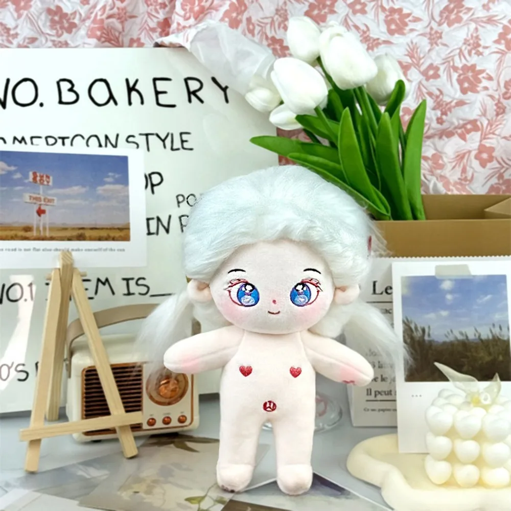 

Прочный мягкий хлопок длиной 20 см, можно разместить форму, аниме-одевалка, куклы, мультфильм телесного цвета