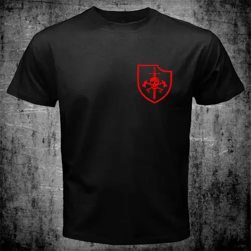 NSWDG Devgru Six Black Squadron Sniper T-shirt Casual Short Slove