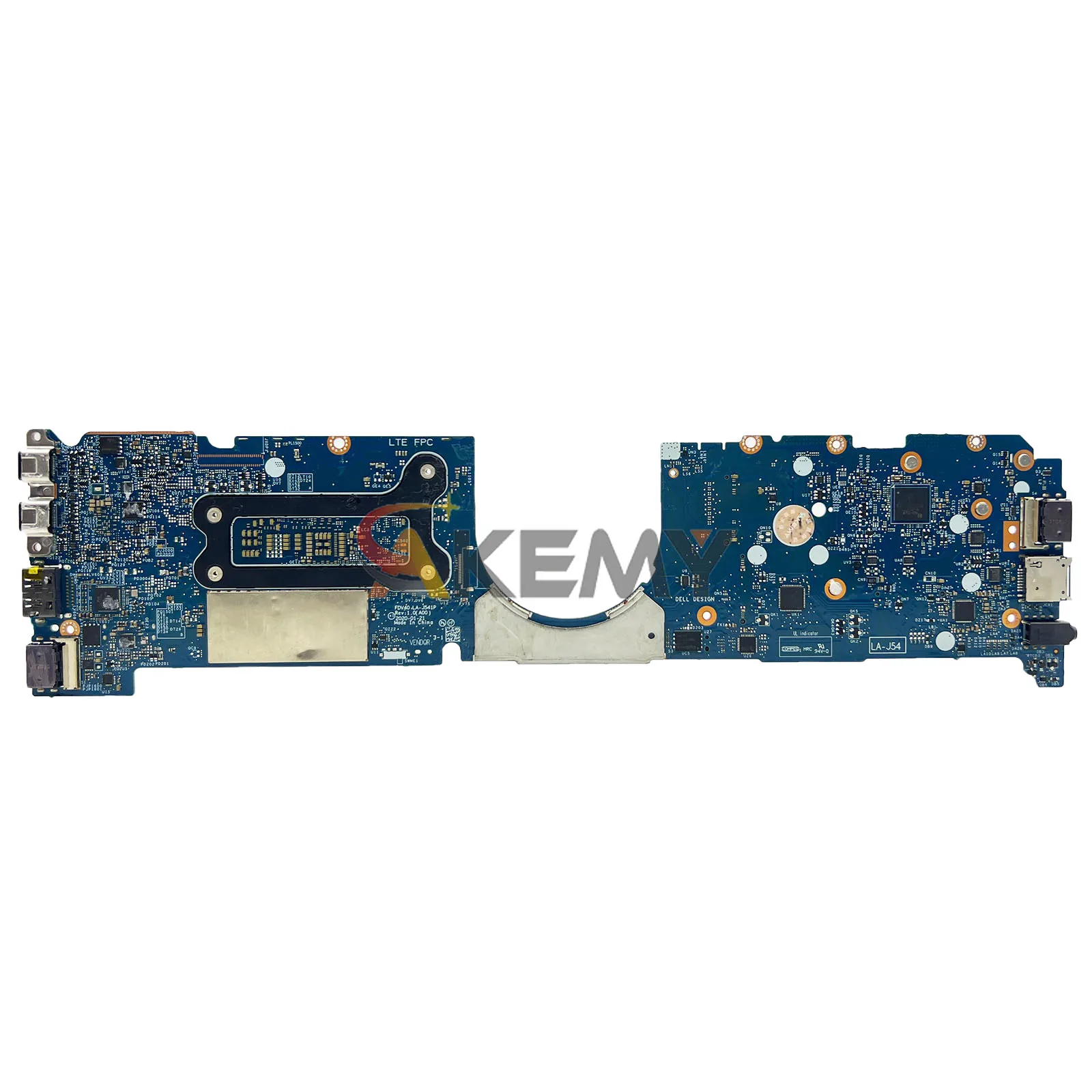 เมนบอร์ดสำหรับแล็ปท็อป DELL Latitude 9410 รุ่น LA-J541P พร้อมซีพียู I5 I7 เจนเนอเรชั่น 10 แรม 8GB 16GB รหัส 081YC4 0NF67M ทดสอบแล้ว 100% ใช้งานได้