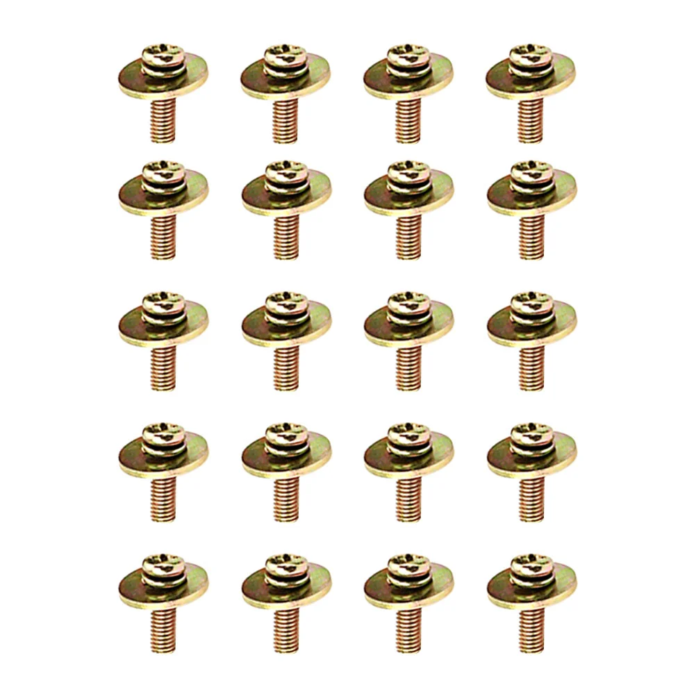 

20 Pcs Screw Drum Lugs Snare Bass Accessories Accessory Drums Rods Screws Tones